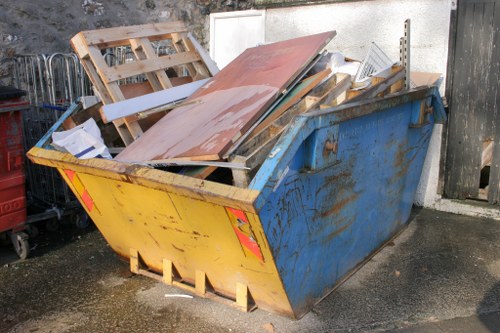 Efficient office clearance process in action