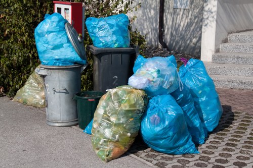 Professional waste management in commercial areas