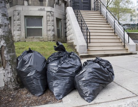 Types of builders waste materials