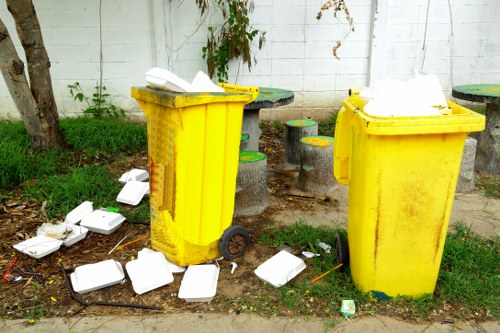 Eco-friendly disposal of garage clutter